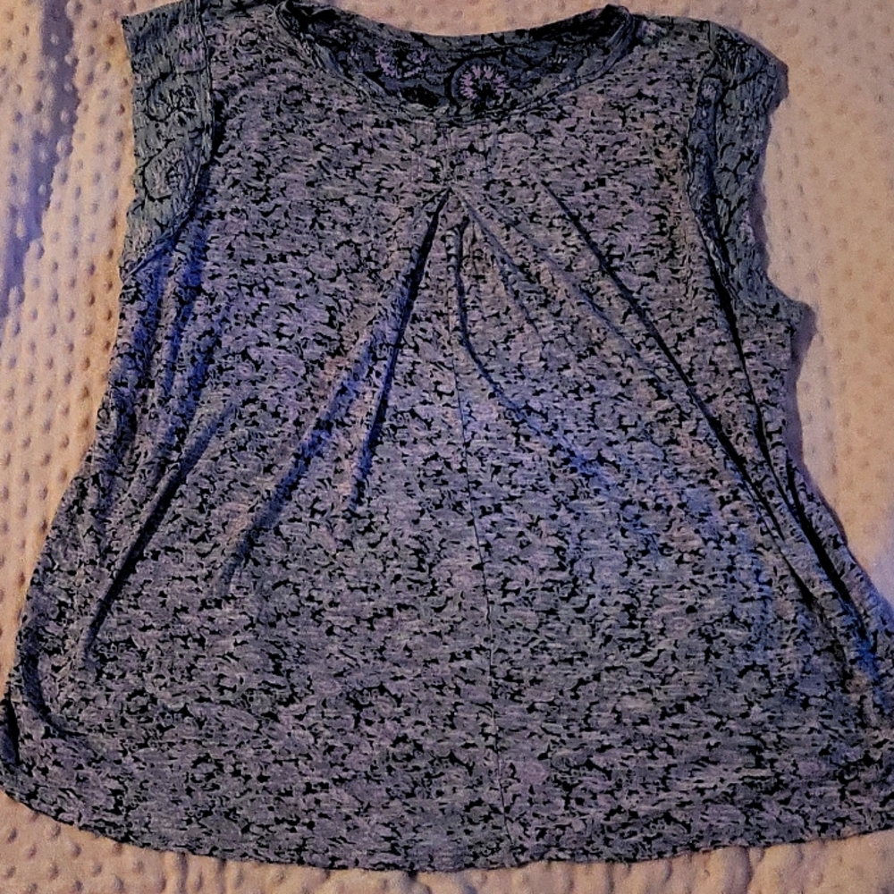 Free People sz xl tunic top